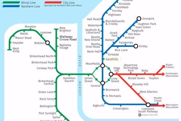 Is there a bus from Anfield back to Lime Street?