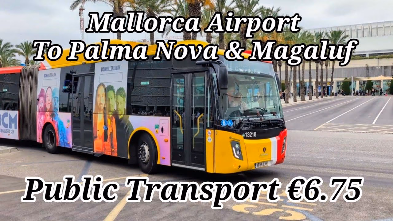 How to get to Magaluf from Son Sant Joan airport?