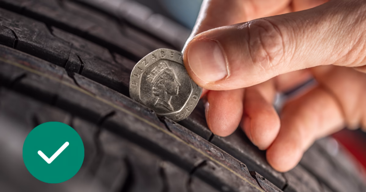 Are bald tyres road legal?