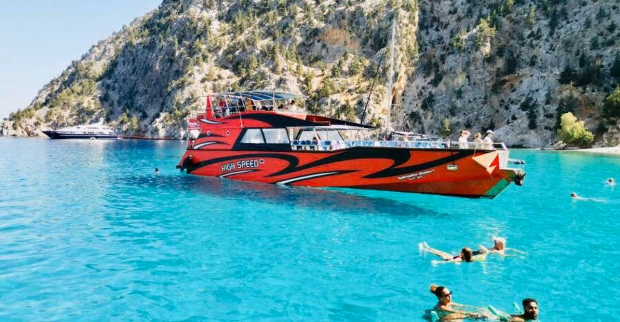 Are there direct boats from Faliraki beach to Lindos & Rhodes town?