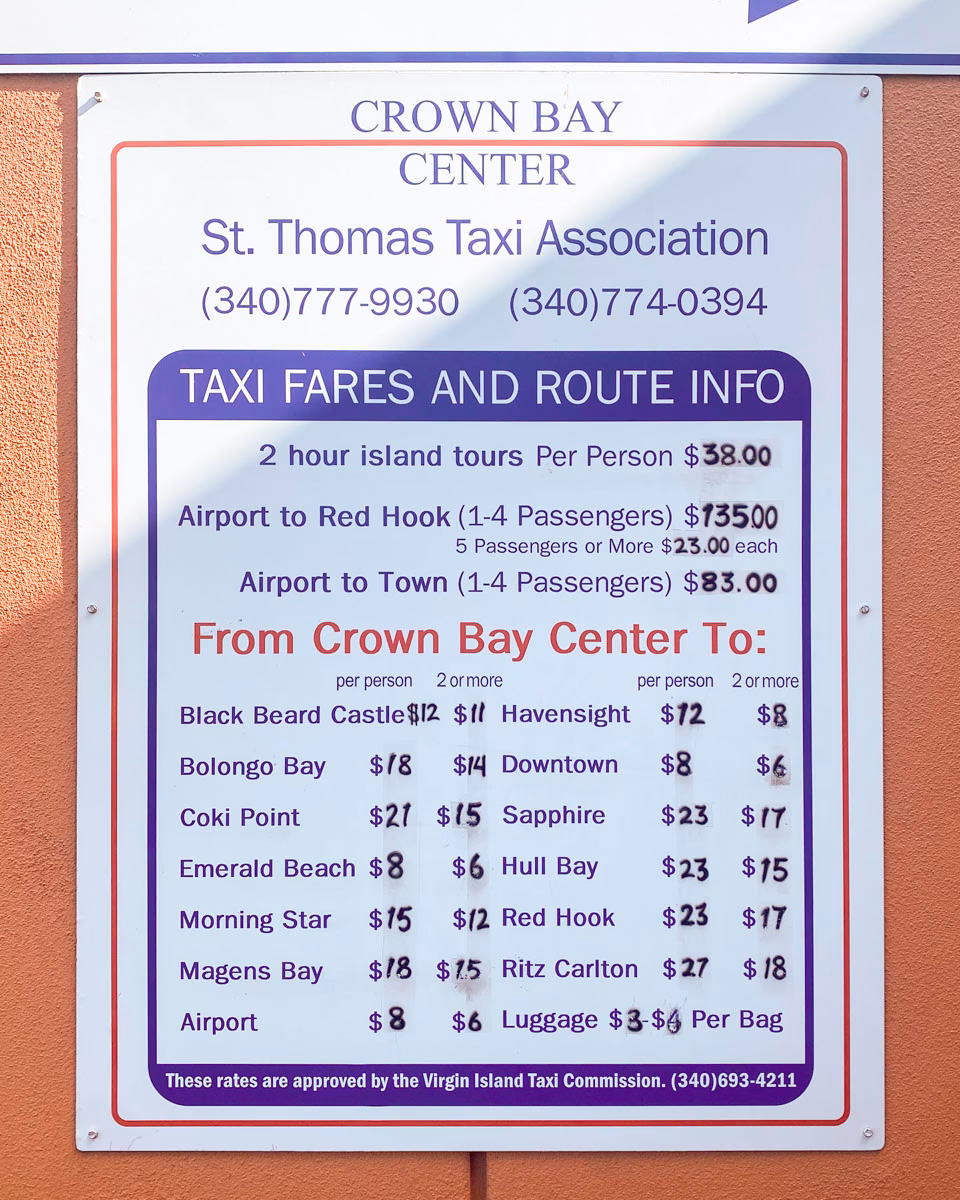 How much does Trunk Bay cost?