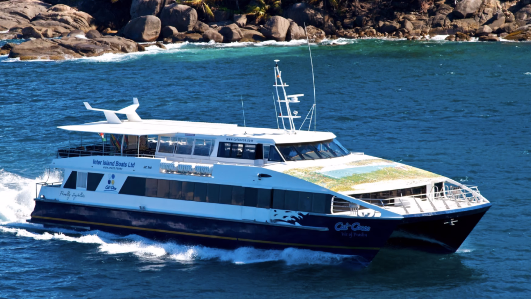 Where is Cerf Island in the Seychelles?