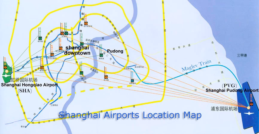 How to get from the Bund to Shanghai Pudong Airport (PVG)?