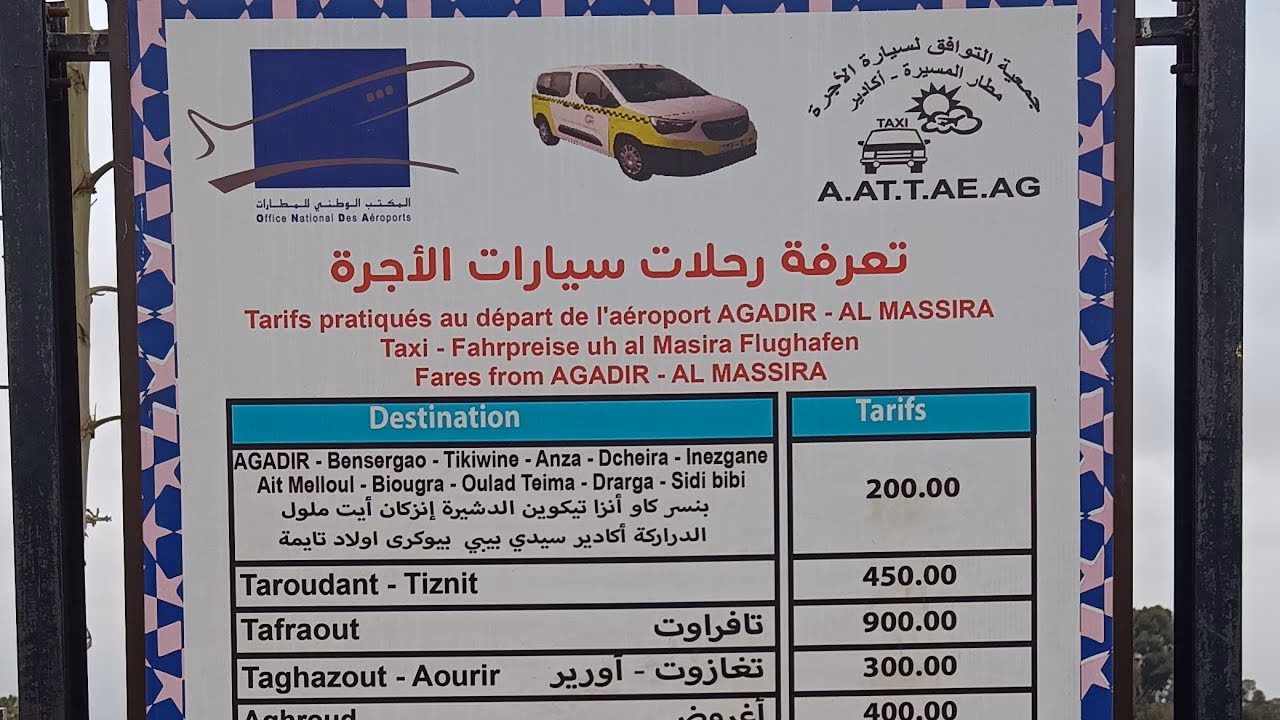 How to get from Agadir to Anza Agadir?