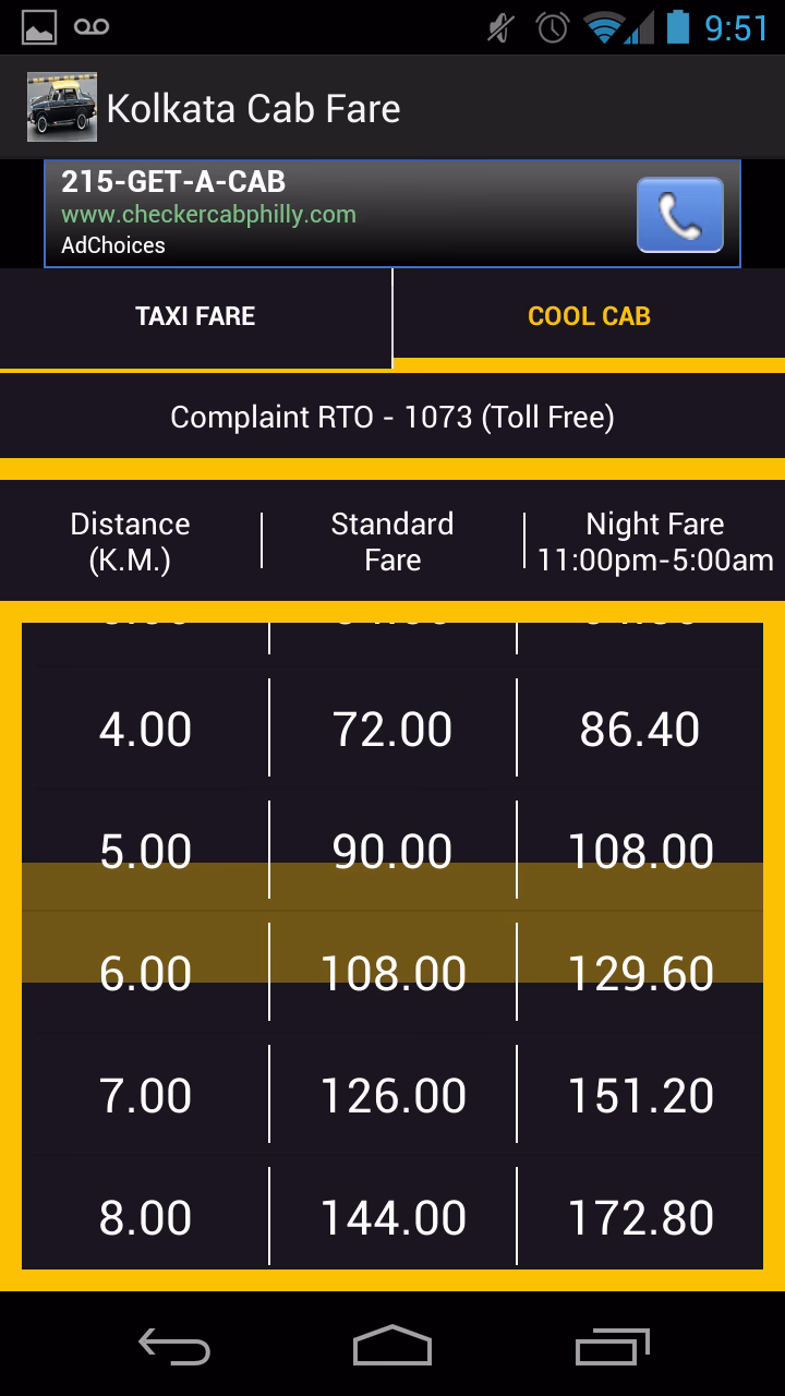 How do I get a taxi fare estimate?