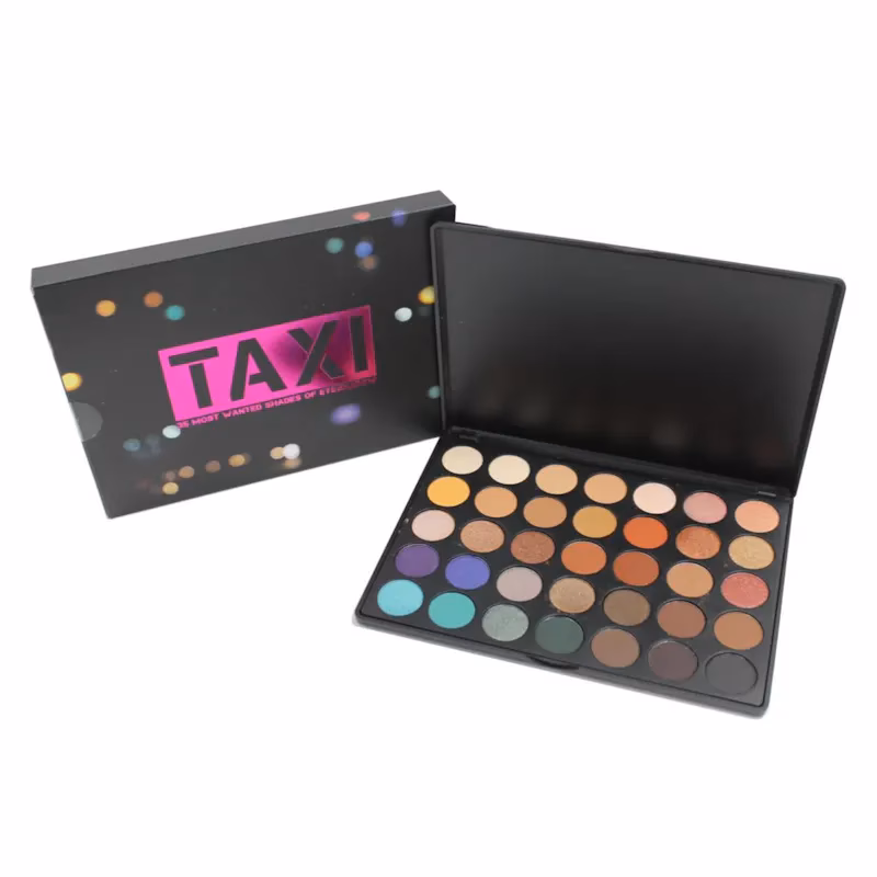 How do you use a glam eyeshadow palette?