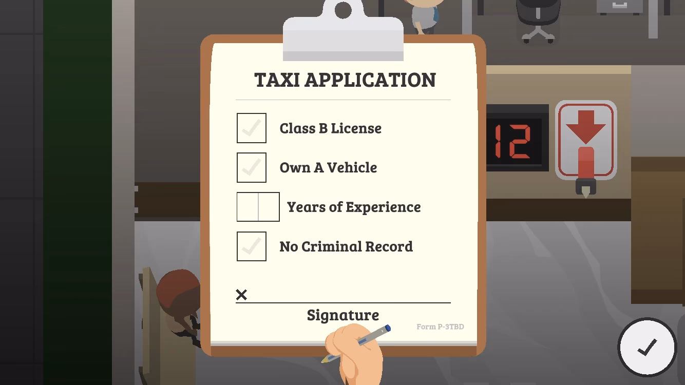 How to get a Taxi License in Sneaky Sasquatch?