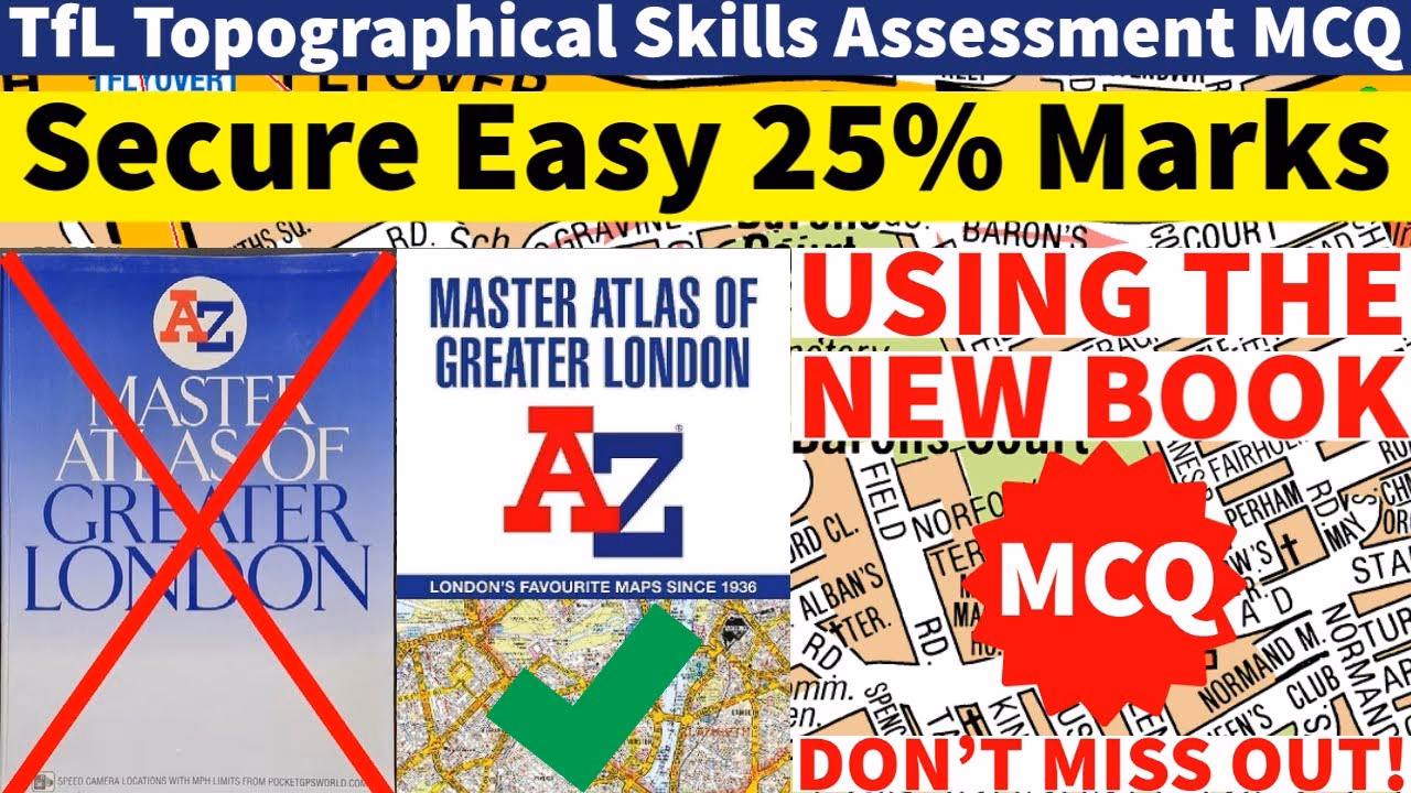 How do I book A TfL topographical test?