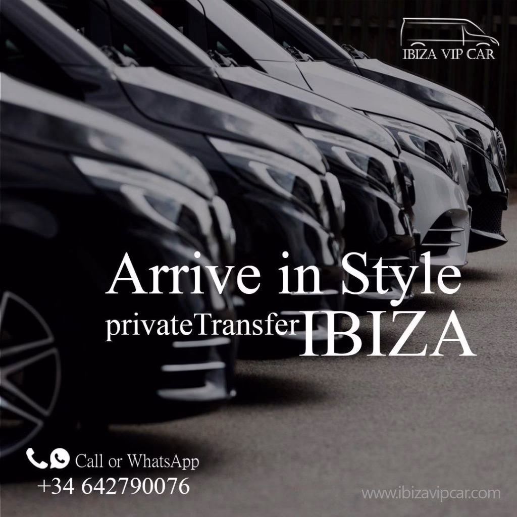 What services does a private driver offer in Ibiza?