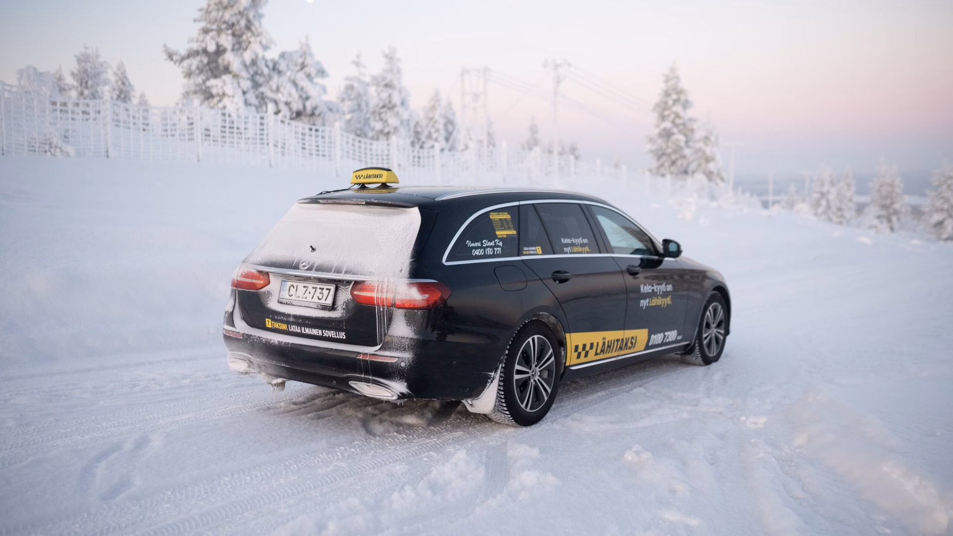 How to get from Inari airport to airport?