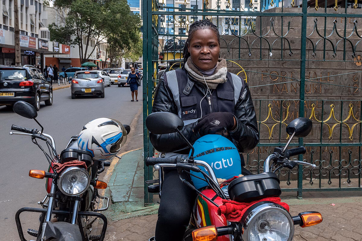 Can you ride a motorbike in Kenya?