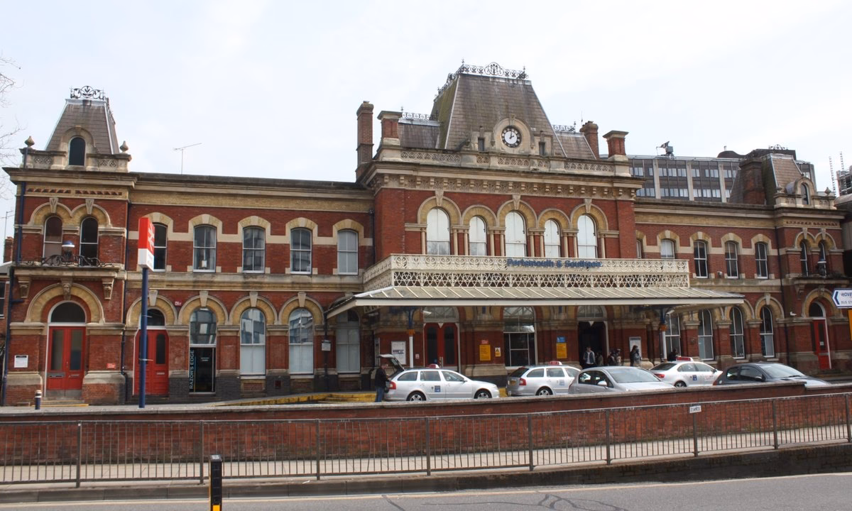 Does Cosham have a train station?