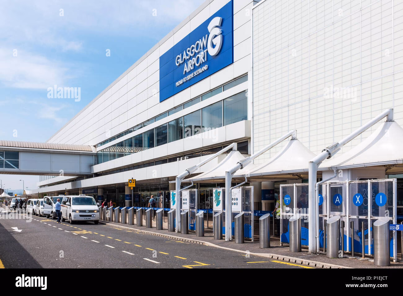 Where can I get help at Glasgow Airport?