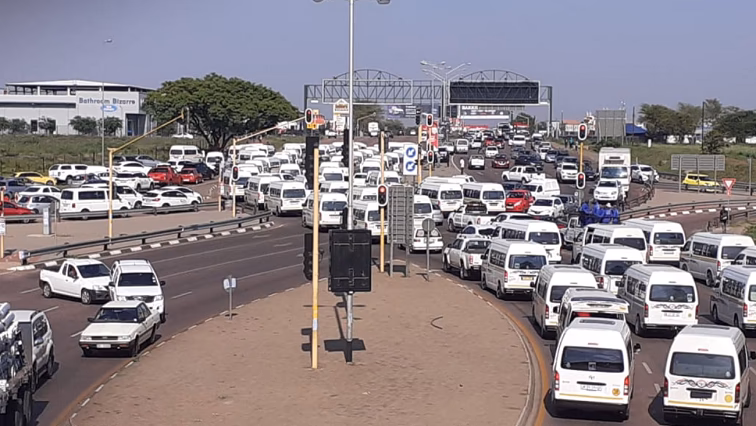 What happened in Ekurhuleni after a taxi strike?