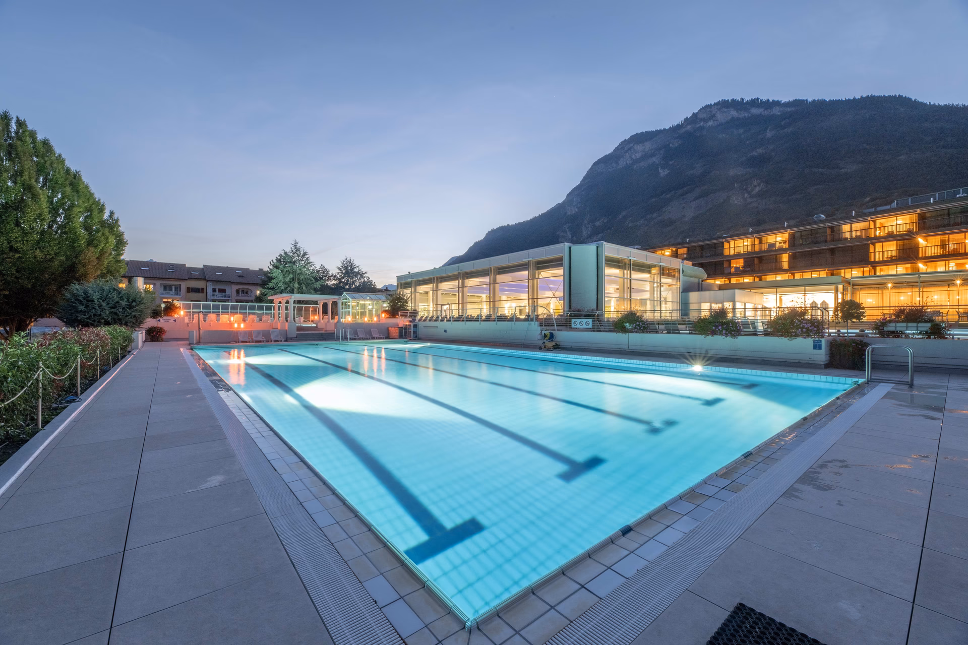 What can you do at the Bains de Saillon?