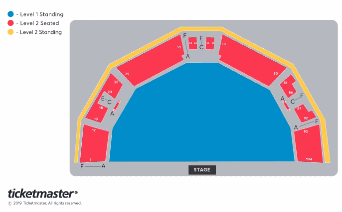 How far is the roundhouse from Camden Town tube station?