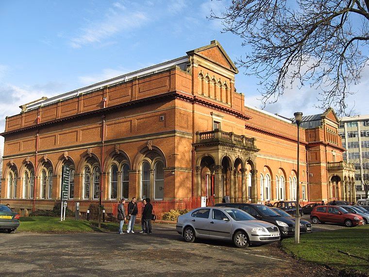 Which bus line is not available at Salford Crescent railway station?