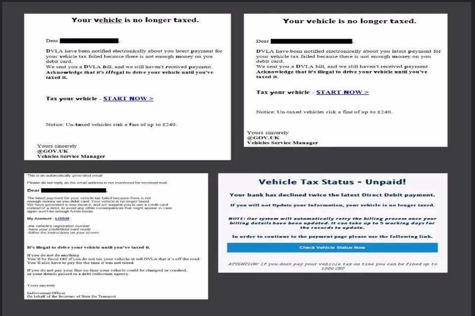 Are DVLA emails a scam?
