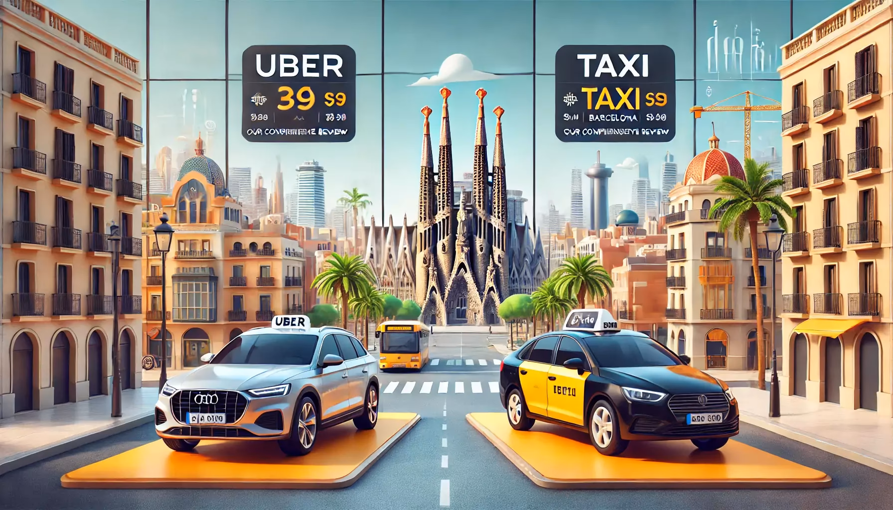 Are there alternatives to Uber in Barcelona?