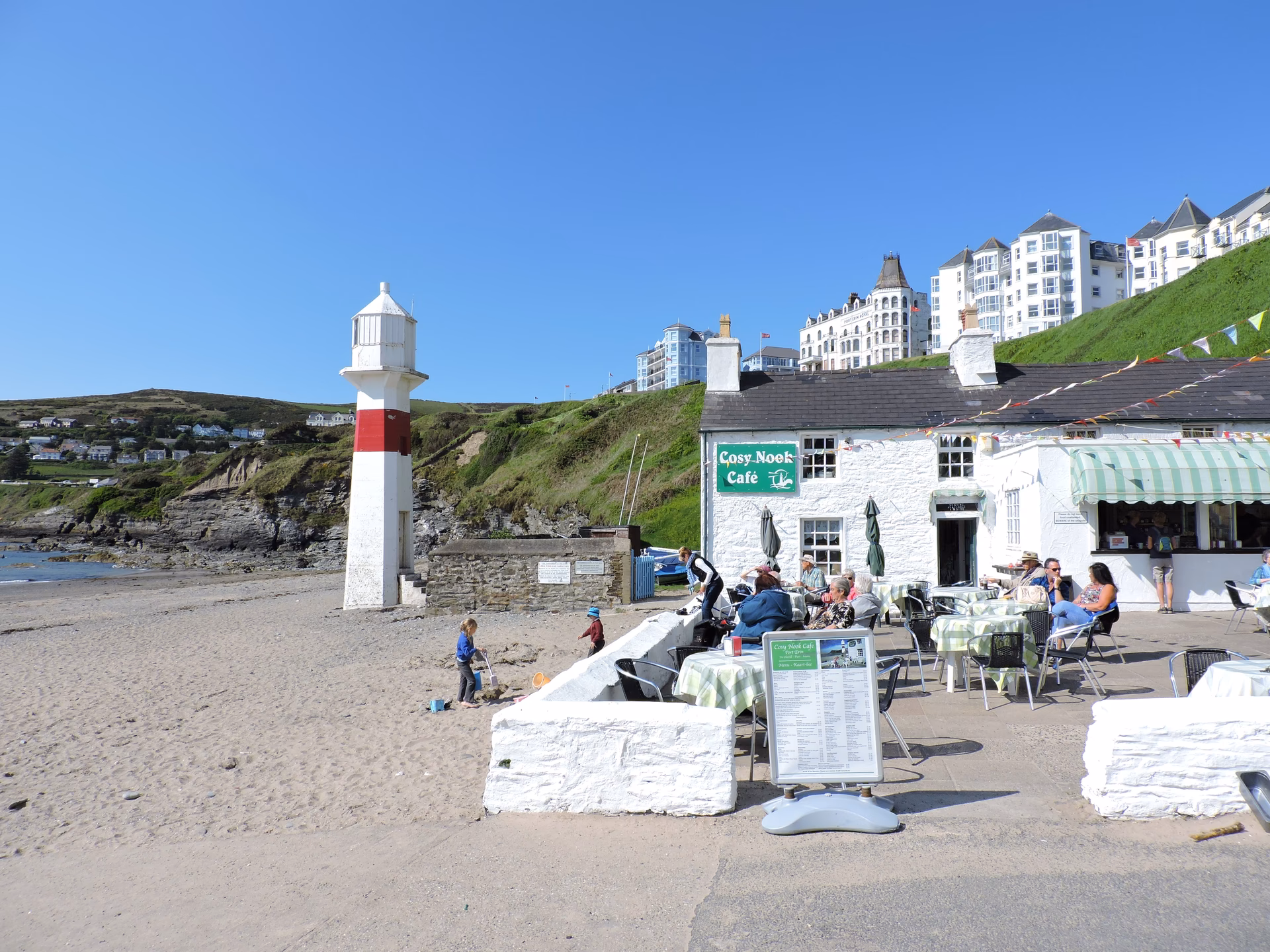 Where is Port Erin located on the Isle of Man?