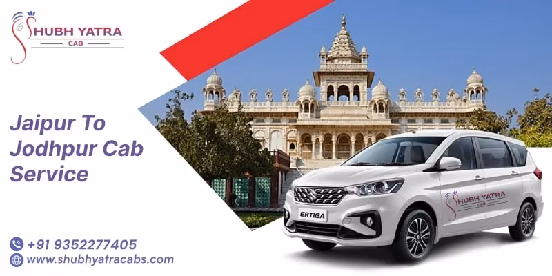 How far is Jaipur to Jodhpur taxi cab?