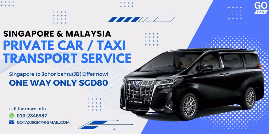 How much is a taxi from Johor Bahru to Legoland Malaysia?