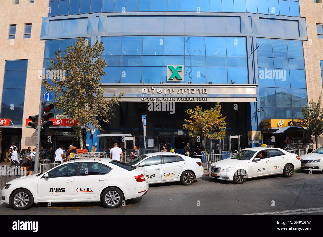 How many taxis are there in Jerusalem?