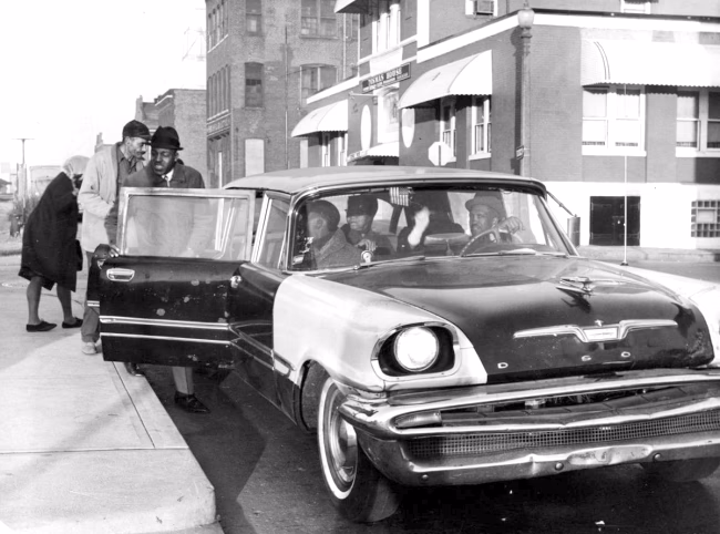 What is a jitney cab?