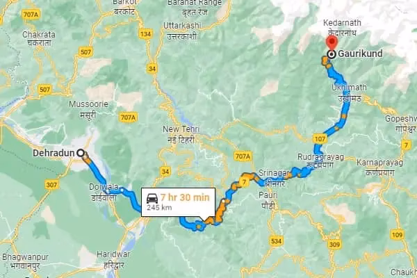 How to book taxi from Jolly Grant Airport to Kedarnath?