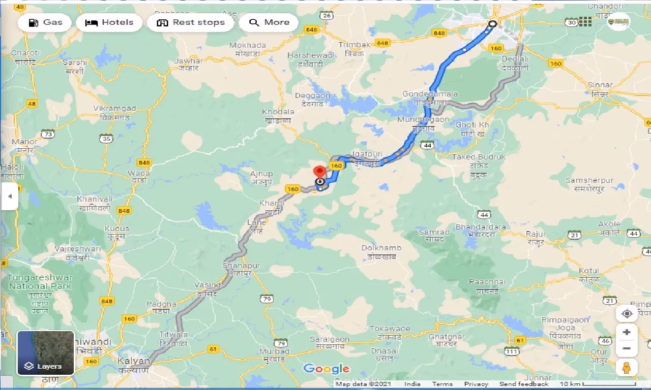 How MSRTC bus from Nashik to Kasara is better?