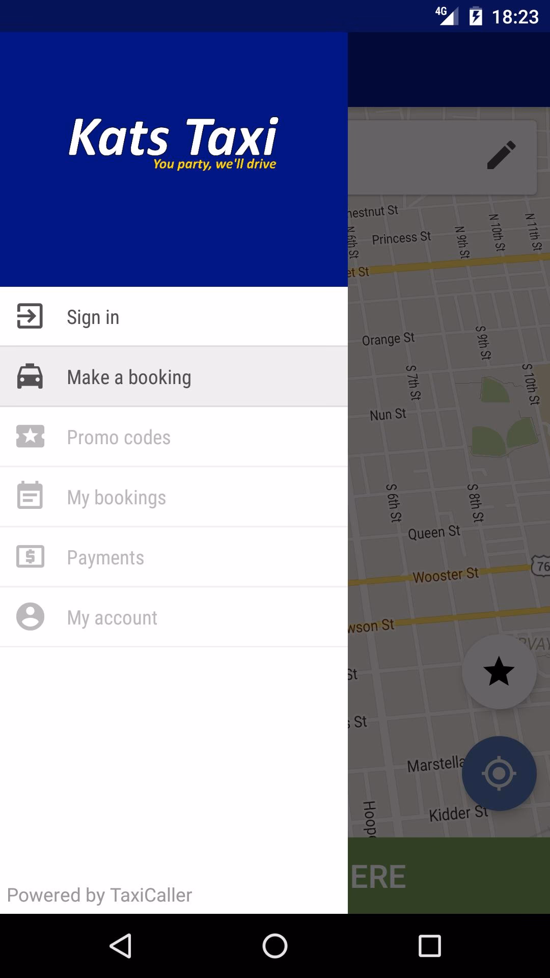 Who owns Kat's cabs?