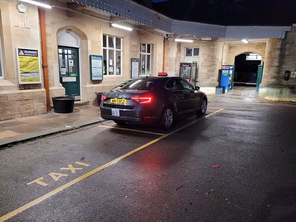 Do you pick up or drop off at Kemble station?