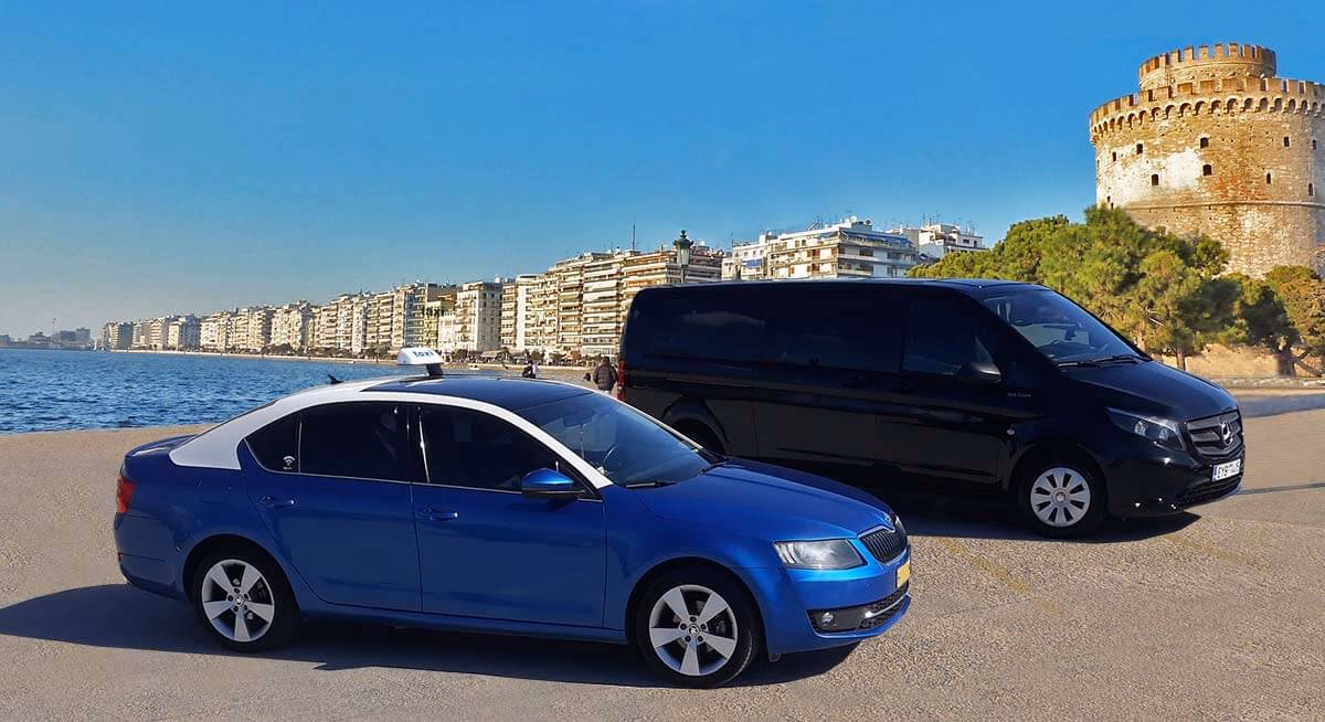 Where can I get a taxi in Greece?