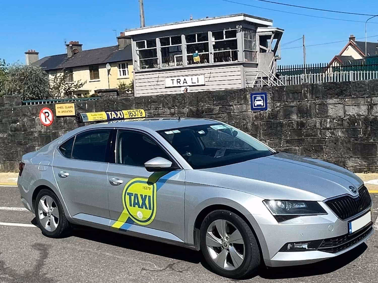How do I book a taxi from Kerry Airport?