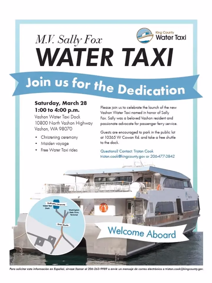 Does King County Water Taxi have ORCA cards?