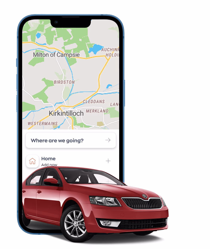 Where can I book a taxi in Glasgow?
