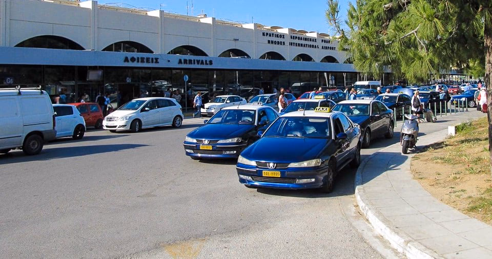 How far is Kefalos from the airport?