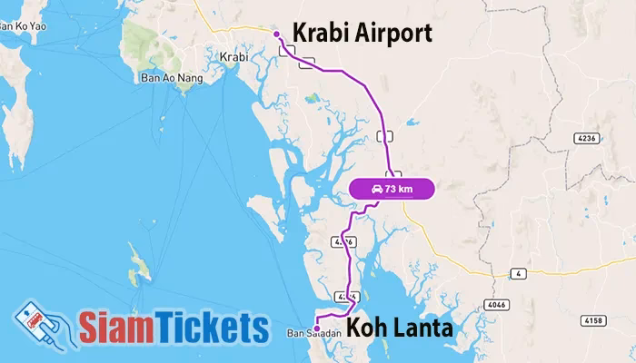 How to get from Krabi to Koh Lanta?