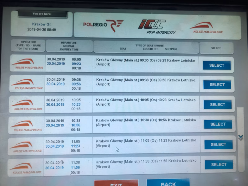 How to get from Krakow Airport to city centre?