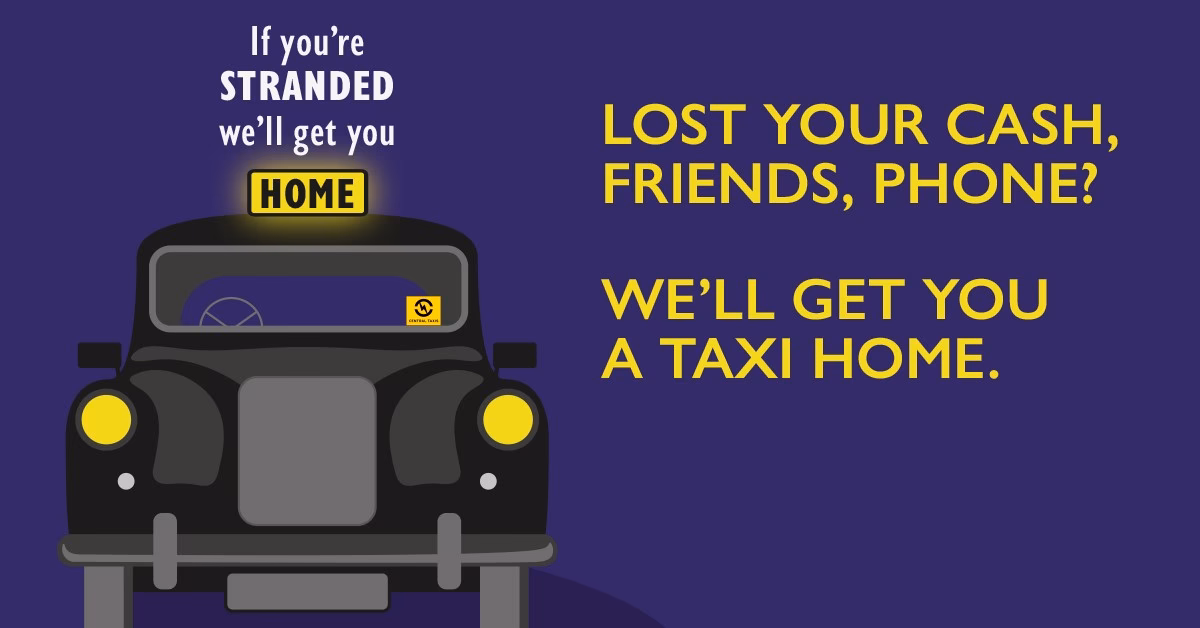 Can you leave a taxi without paying?