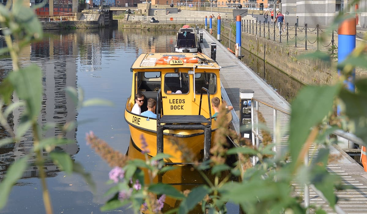 How do I get to Leeds Dock?