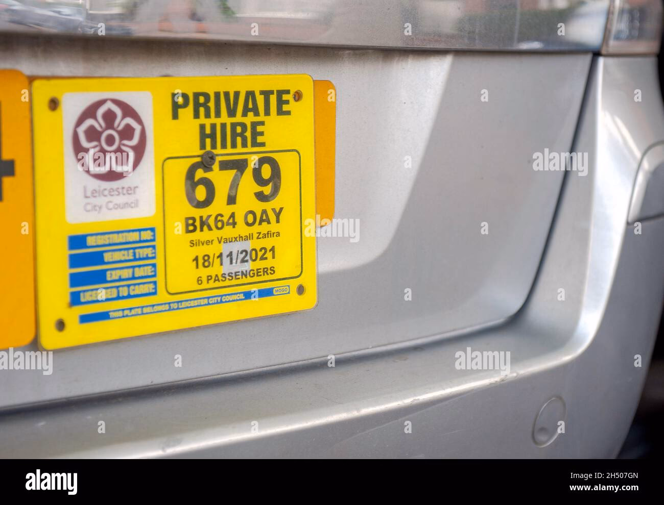 Where can I get a licence in Leicester?