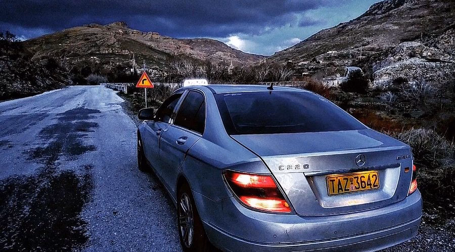 Who is the best taxi driver in Lesvos?