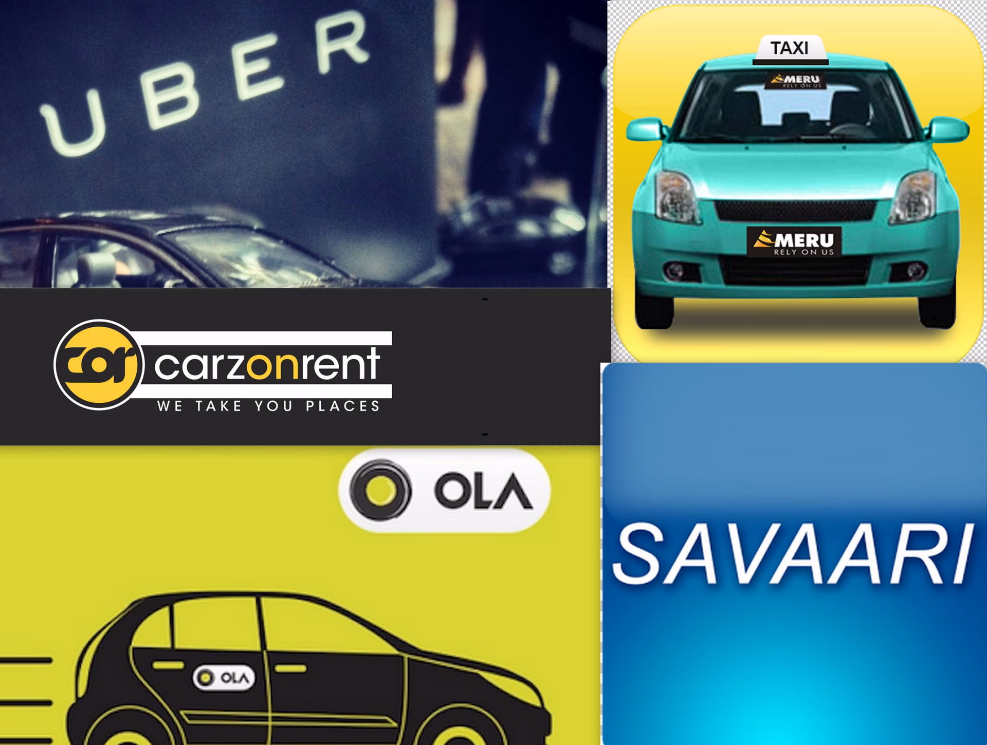 What is the growth rate of India taxi market?