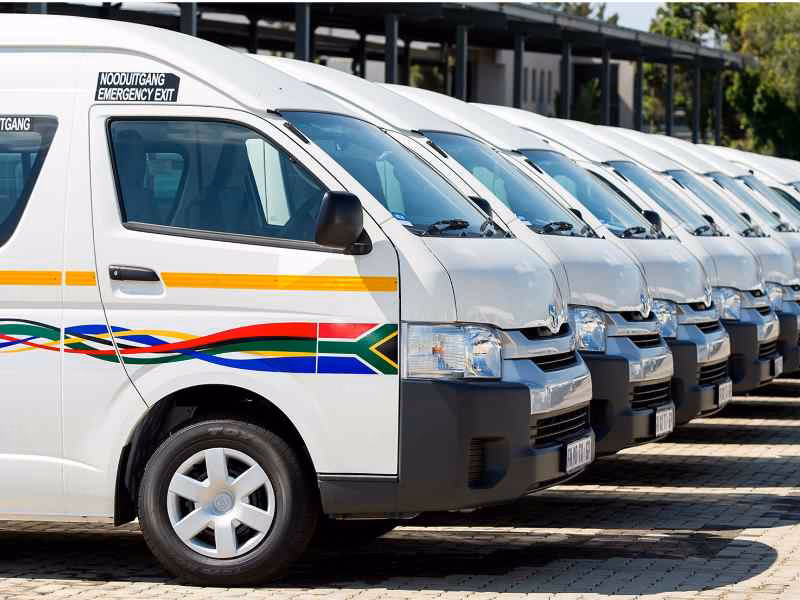 Who is local minibus taxi?