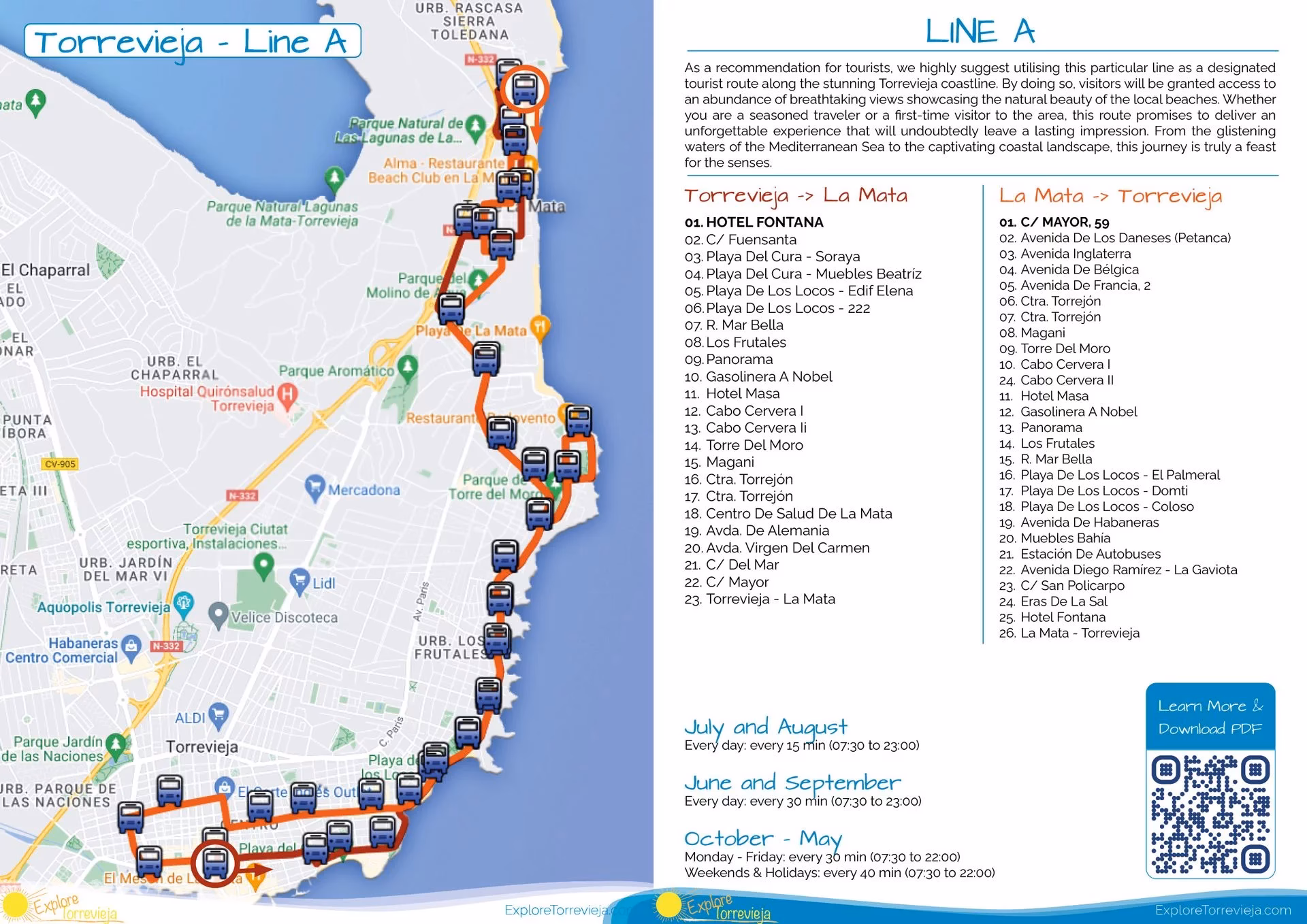 How to get from Los Altos to Torrevieja?