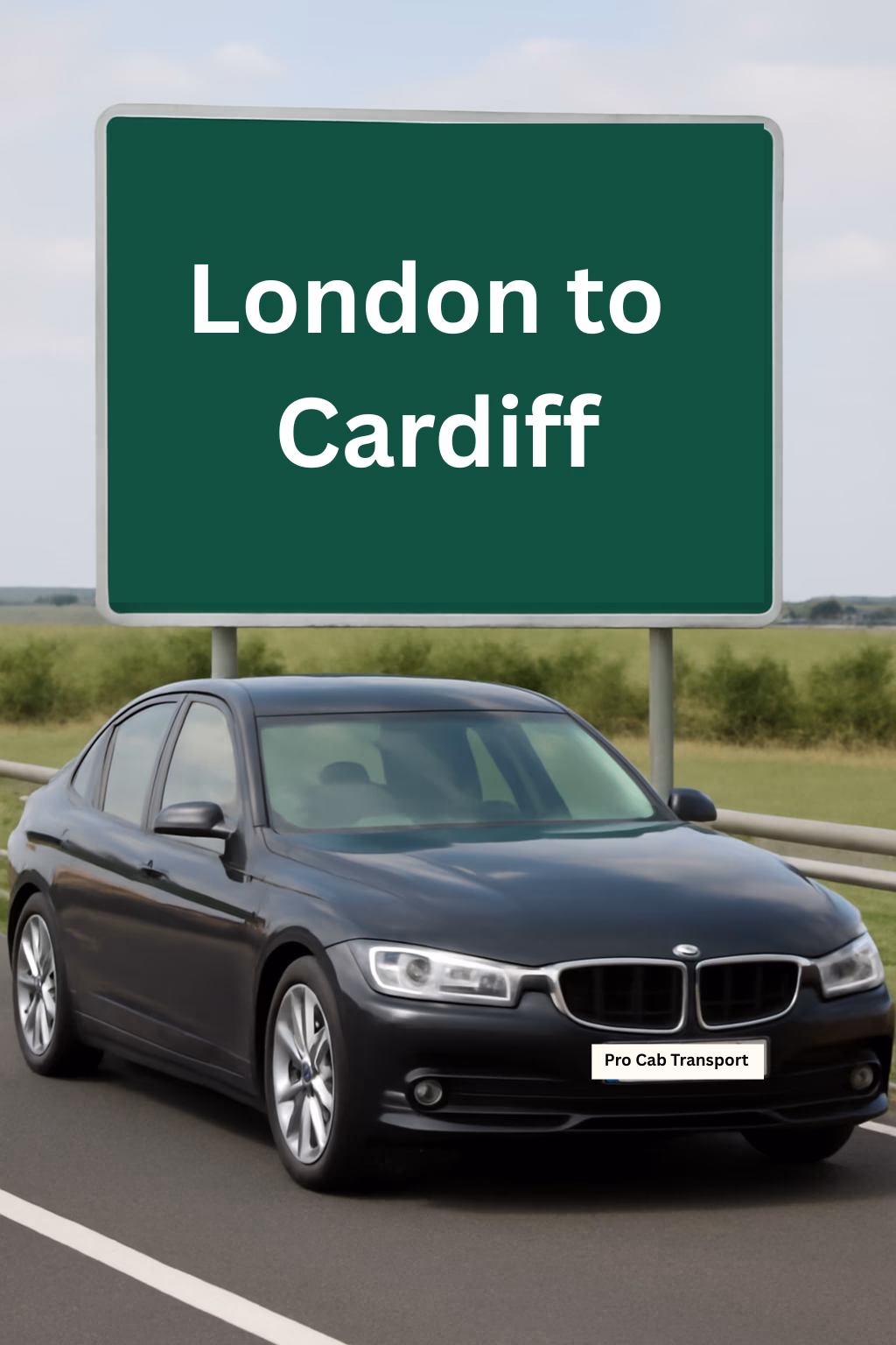 How much does a taxi cost from London to Cardiff?