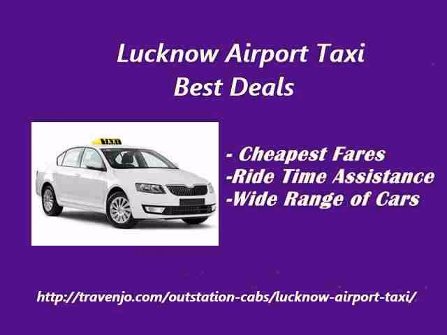 How reliable is a pre-paid taxi near Lucknow Airport?
