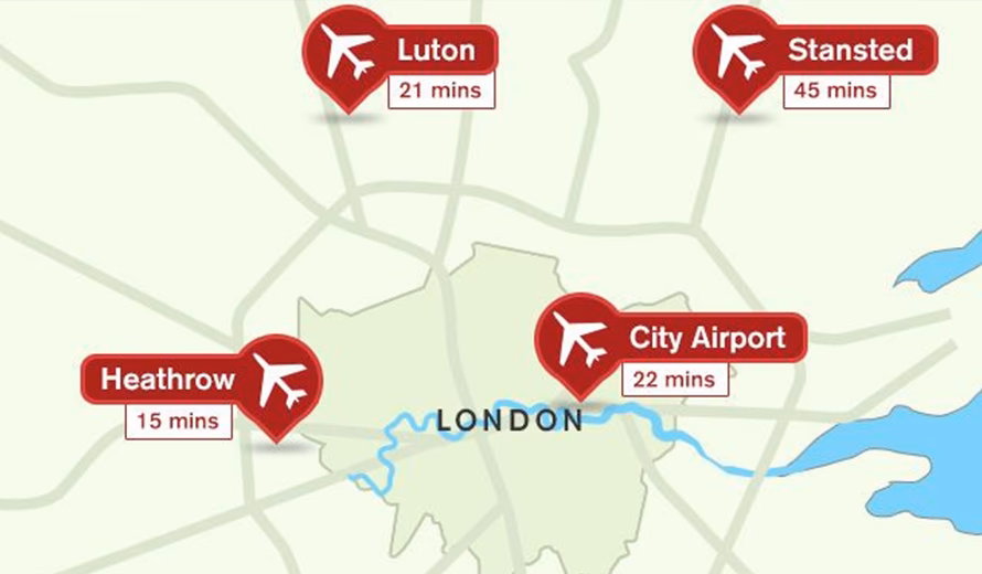 How do I get to Luton Airport?