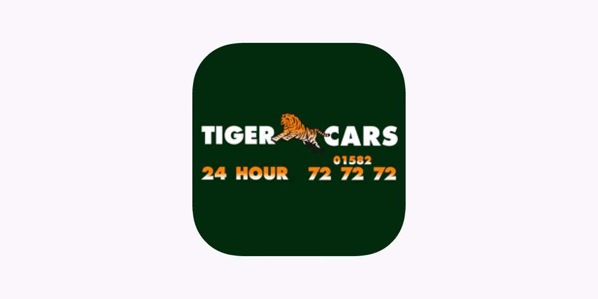 How does Tiger Cars transport you to the airport?